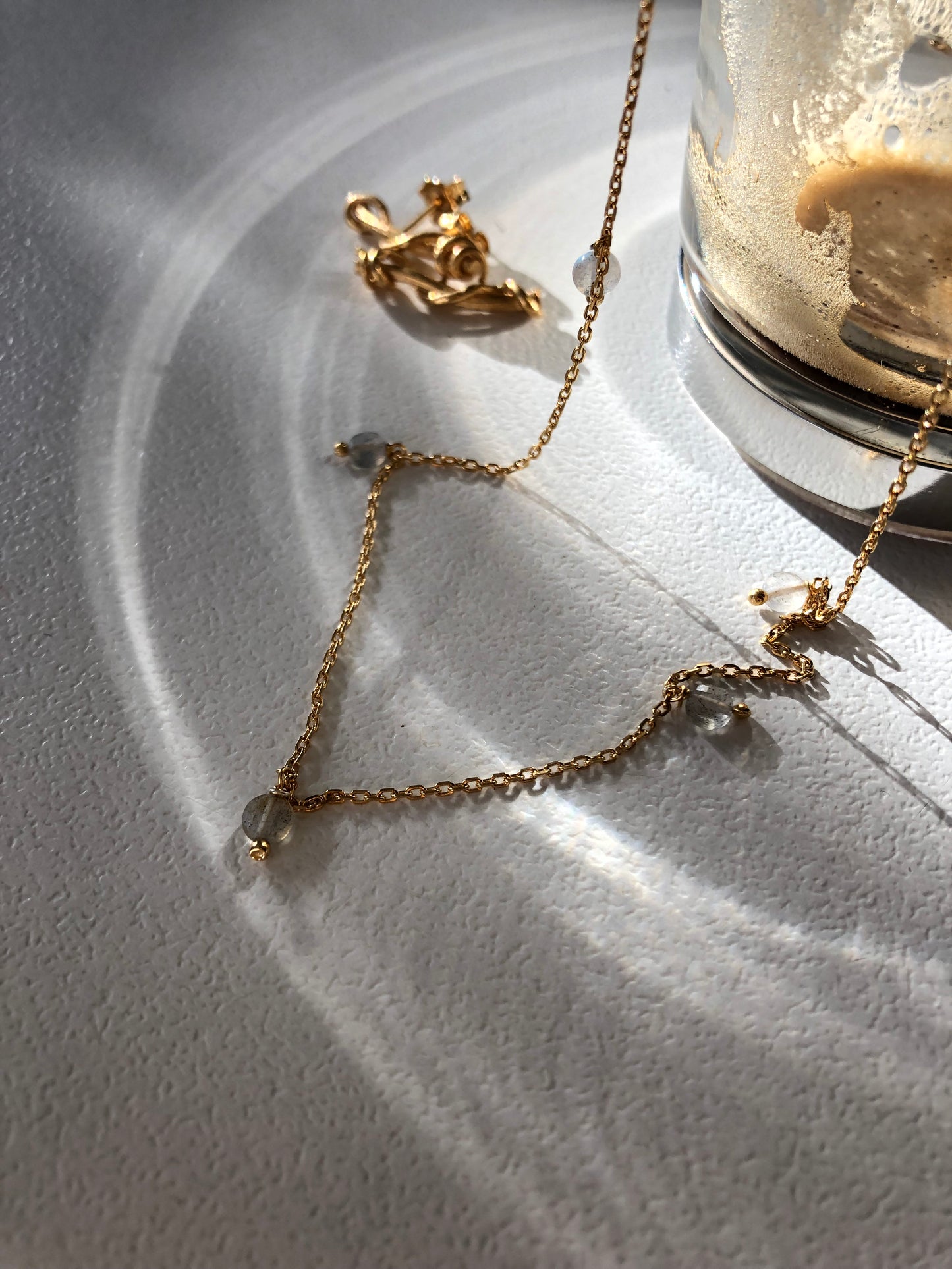 Labradorites necklace