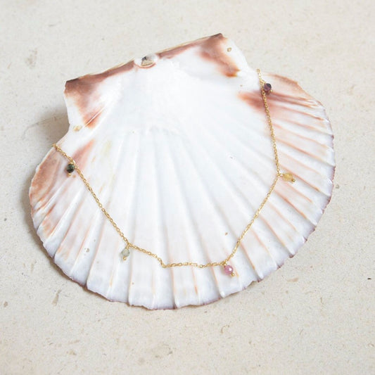 Mini tourmalines Necklace