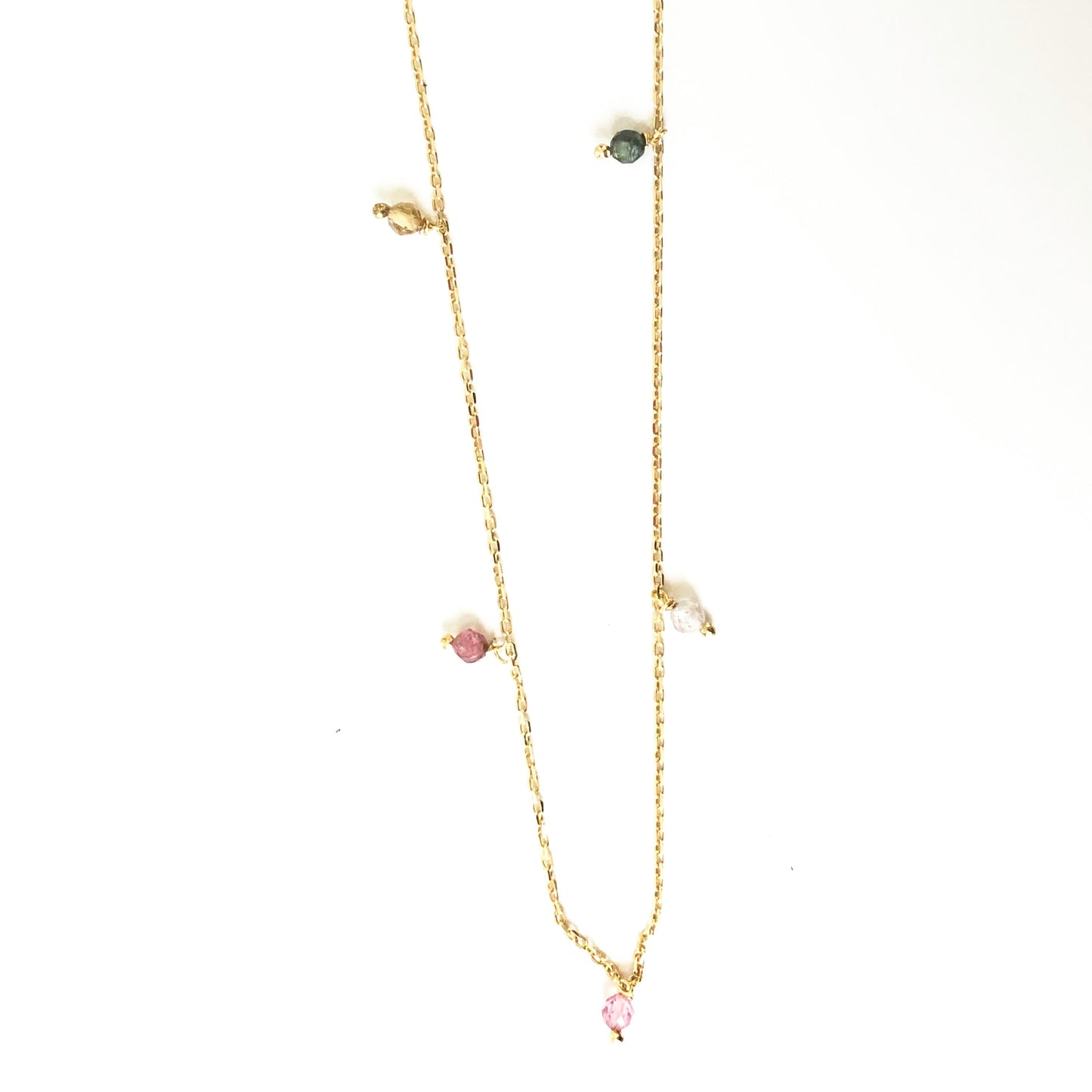 Mini tourmalines Necklace